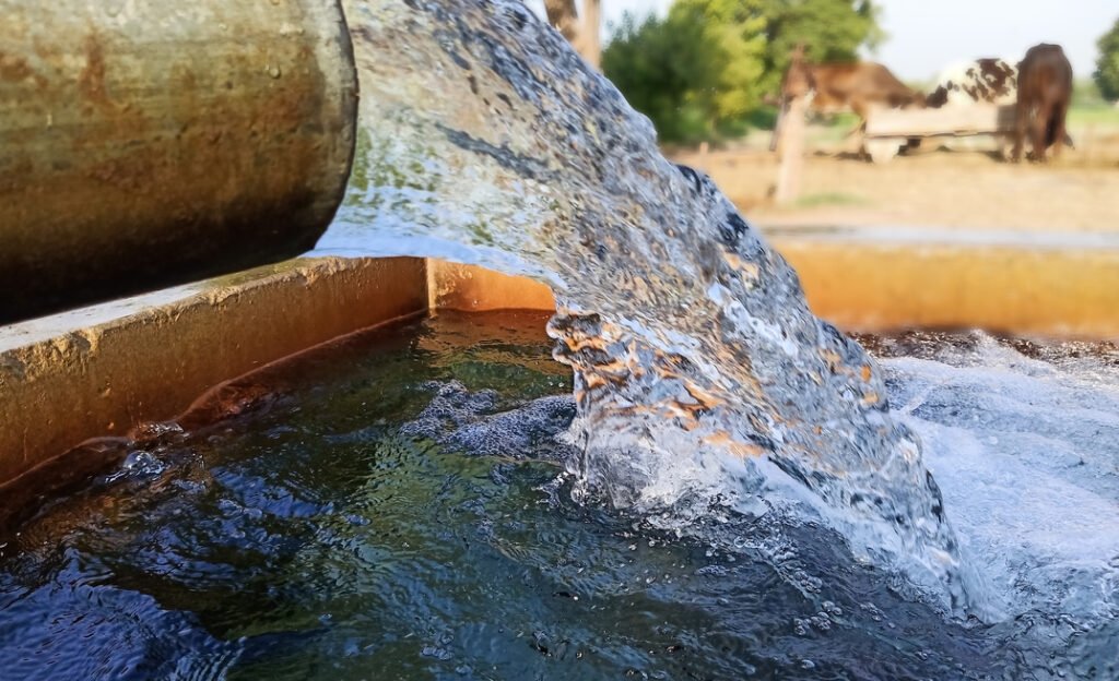 Tube well for irrigation